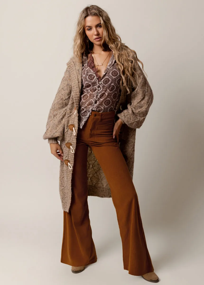 Avina Pants in Camel sold by Joyfolie product image thumbnail 5