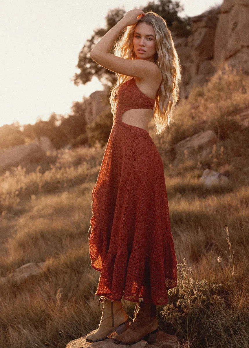 Bebe Dress in Cedar sold by Joyfolie product image thumbnail 4