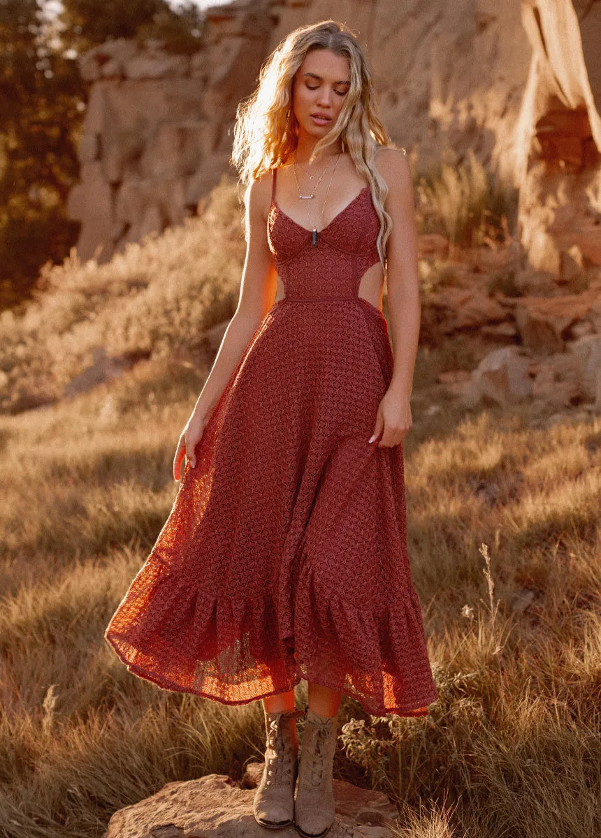 Bebe Dress in Cedar sold by Joyfolie product image thumbnail 2