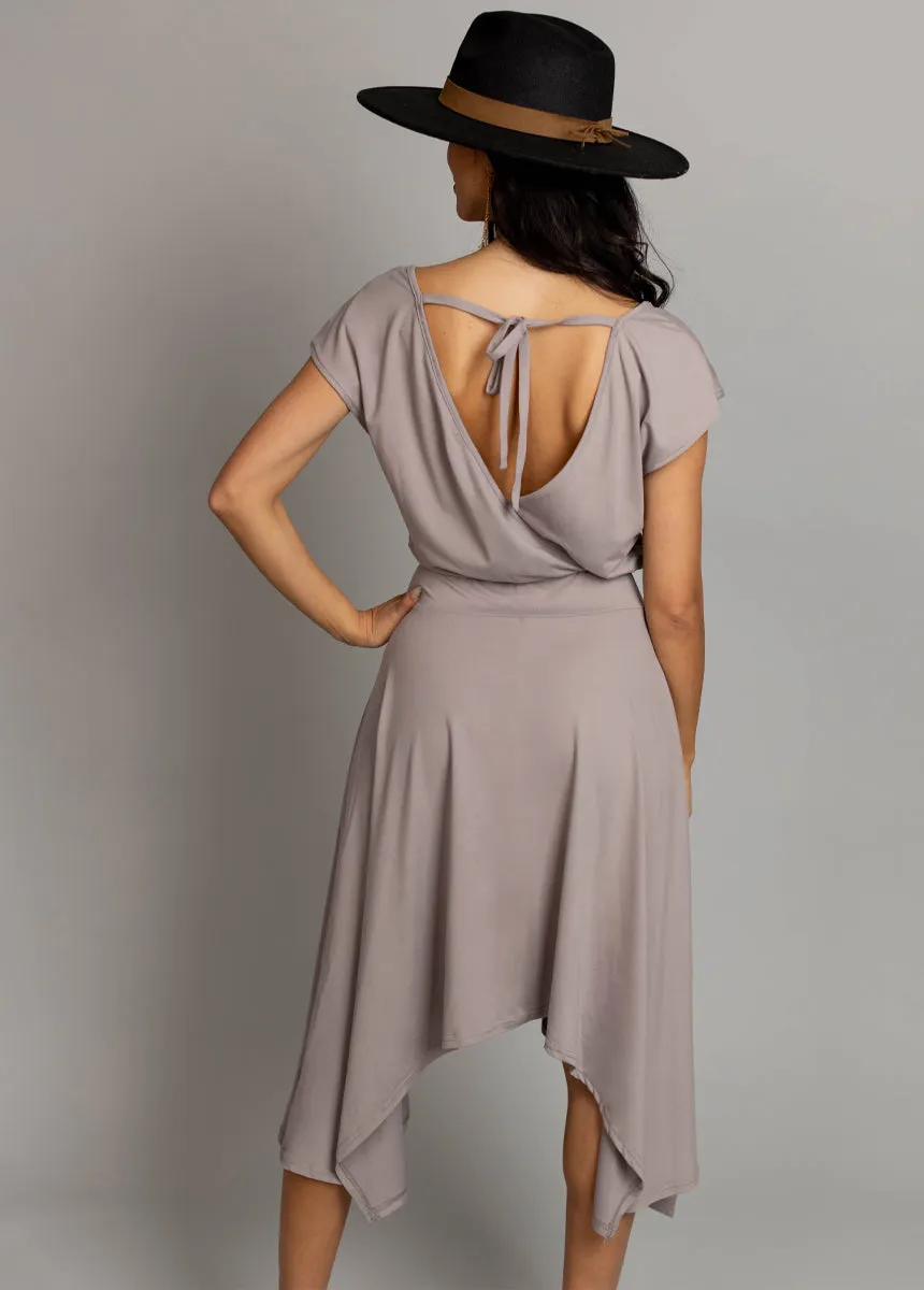 Fenly Dress in Light Taupe sold by Joyfolie product image thumbnail 3