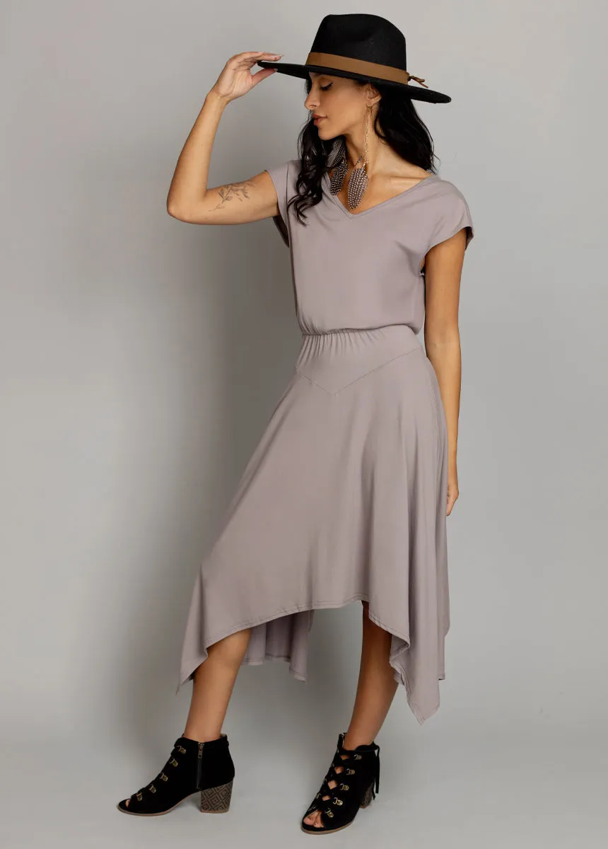 Fenly Dress in Light Taupe sold by Joyfolie product image thumbnail 4
