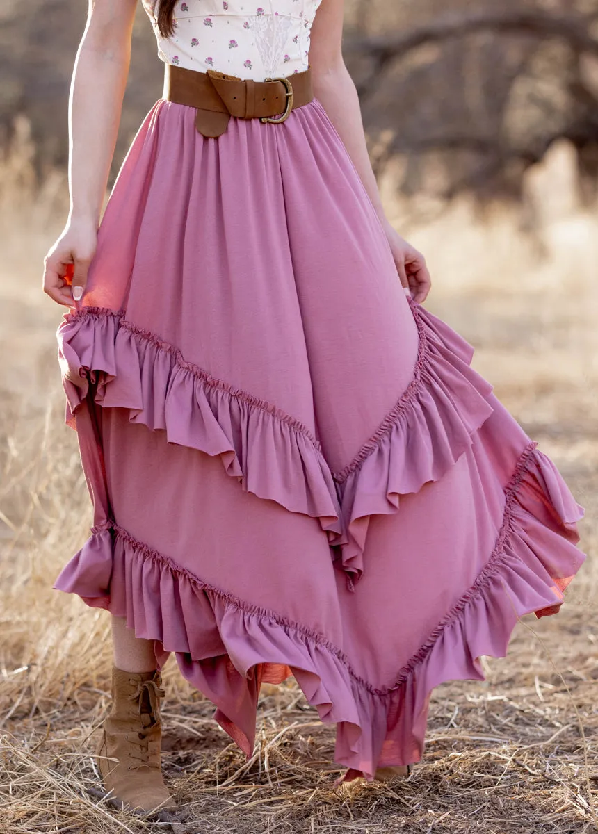 Theresa Skirt in Mauve sold by Joyfolie product image thumbnail 2