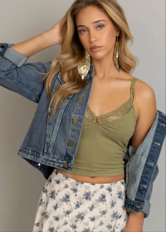 Lilian Top in Light Oregano sold by Joyfolie