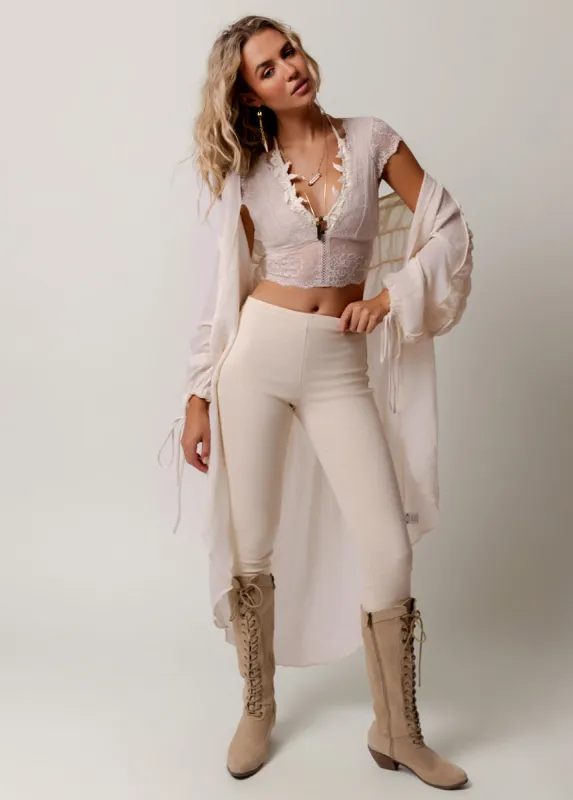 Brandy Duster in Cream made by Joyfolie