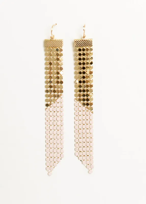 Emory Earrings in Pink sold by Joyfolie