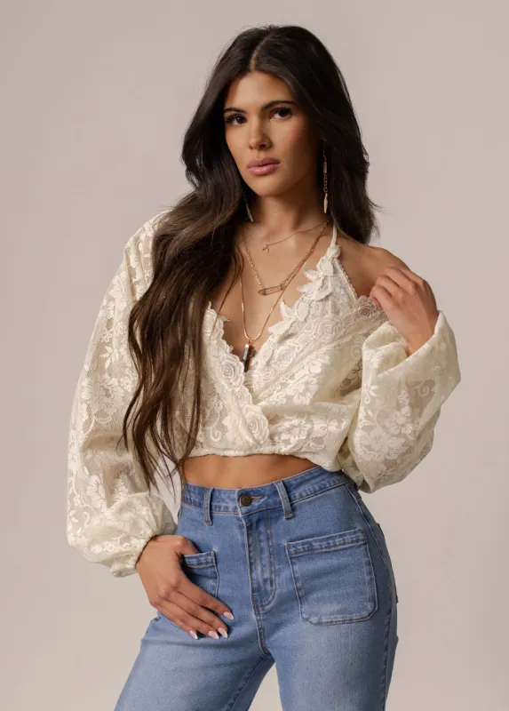 Wren Top in Cream made by Joyfolie