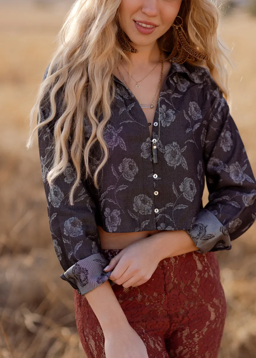Agnecia Top in Dark Rose sold by Joyfolie product image thumbnail 3