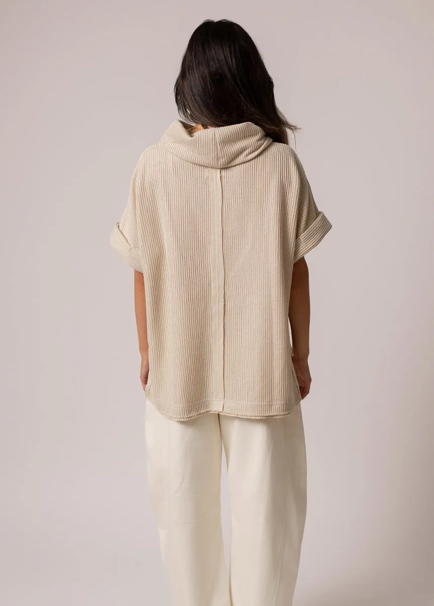 Laynie Top in Ecru sold by Joyfolie product image thumbnail 3