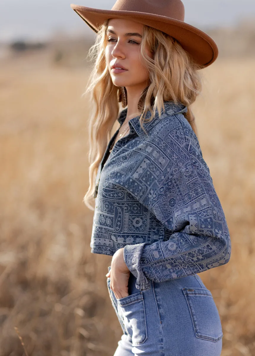 Agnecia Top in Light Bandana sold by Joyfolie product image thumbnail 2
