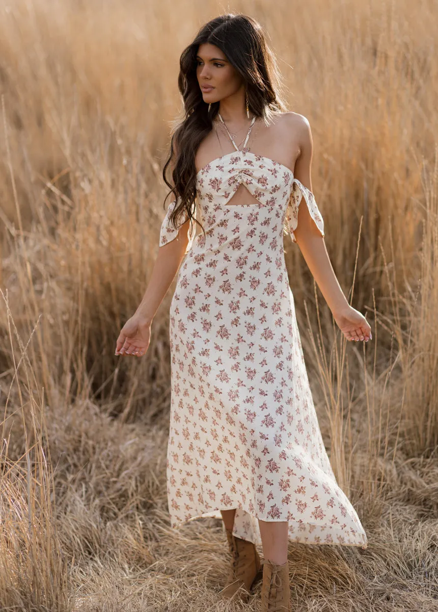 Chillie Dress in Pink Floral Print sold by Joyfolie product image thumbnail 5