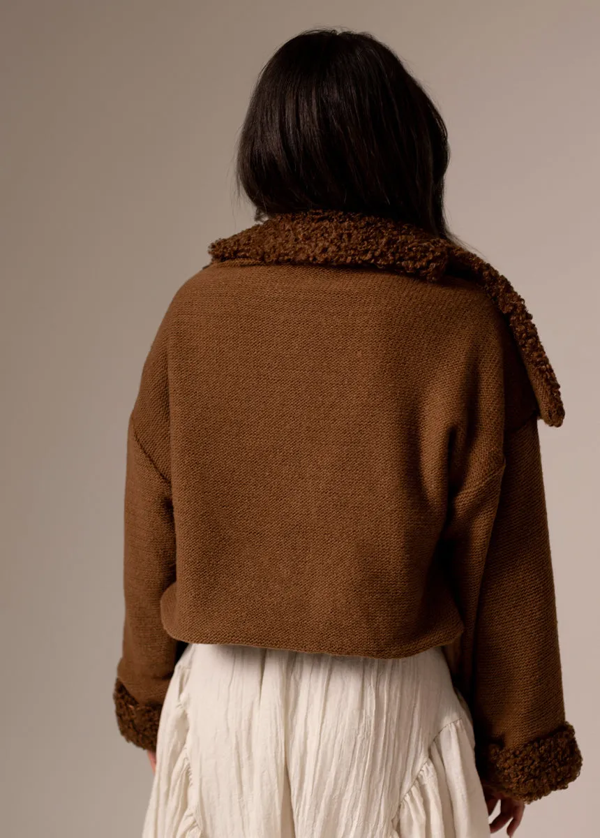 Quinn Jacket in Hickory sold by Joyfolie product image thumbnail 4