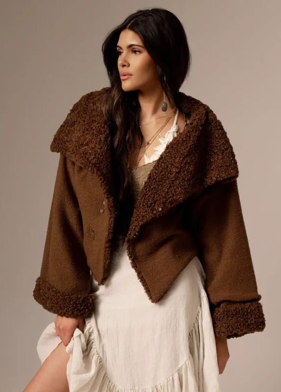 Quinn Jacket in Hickory made by Joyfolie