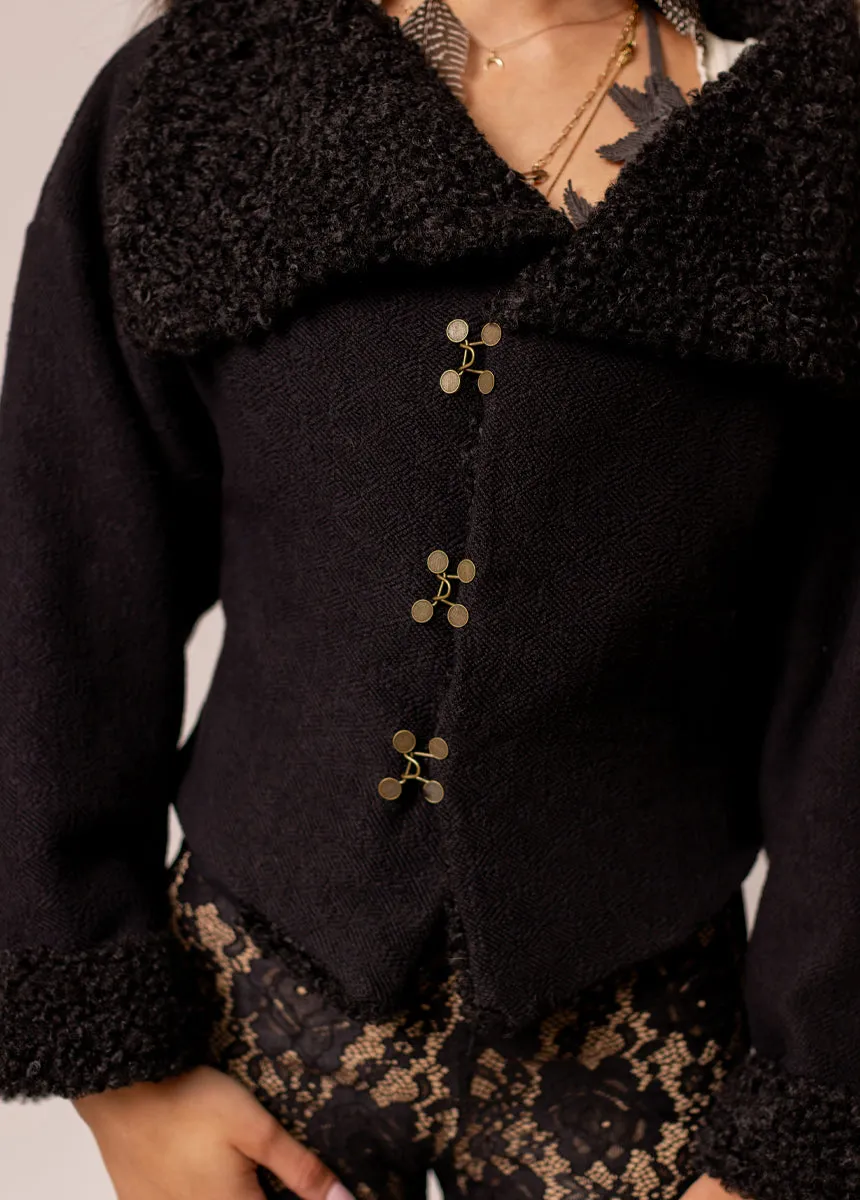 Quinn Jacket in Black sold by Joyfolie product image thumbnail 4