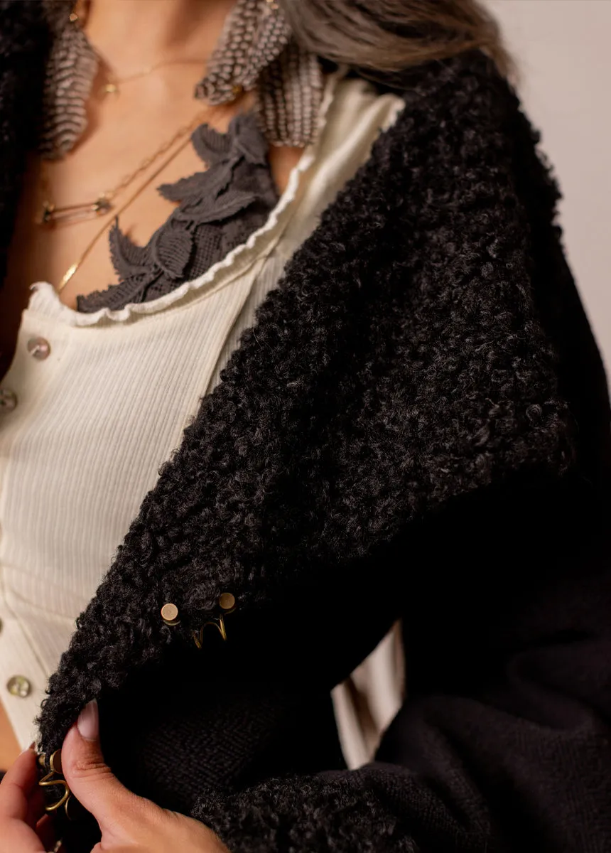 Quinn Jacket in Black sold by Joyfolie product image thumbnail 5