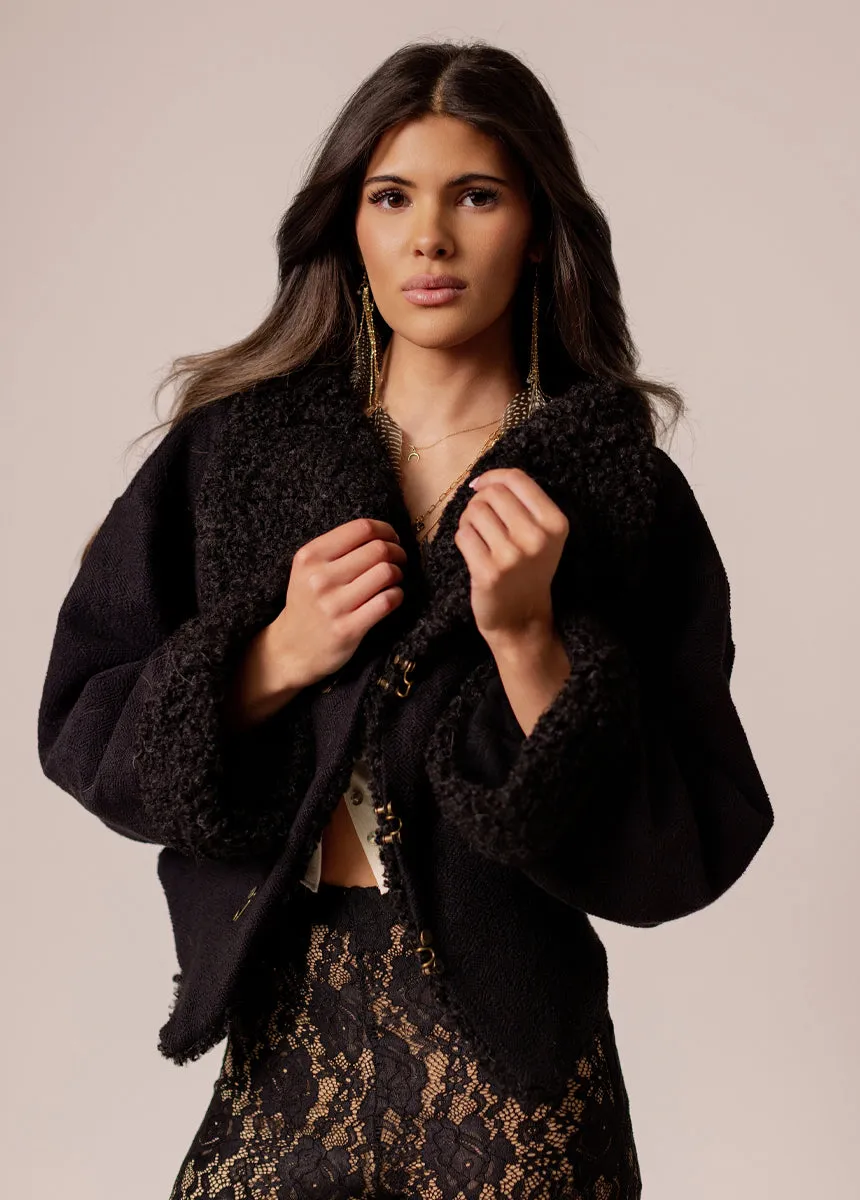 Quinn Jacket in Black sold by Joyfolie product image thumbnail 3