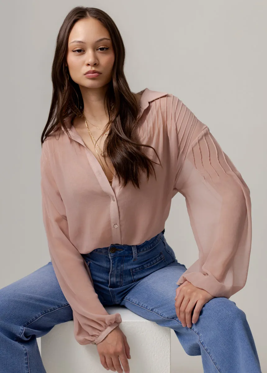 Benedict Top in Desert Shell sold by Joyfolie product image thumbnail 3