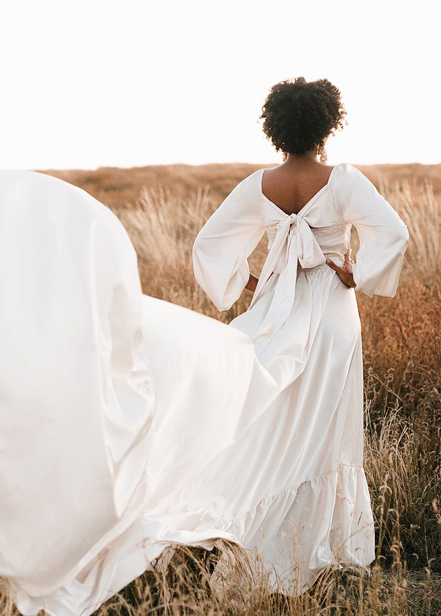 Lorna Impact Dress in Cream sold by Joyfolie product image thumbnail 2