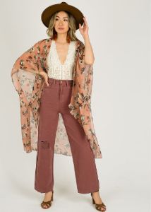 Addy Denim in Raisin sold by Joyfolie