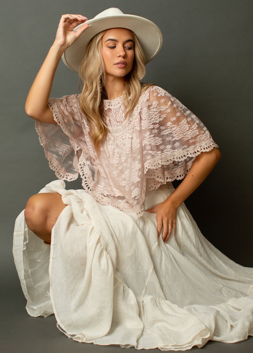 Erica Top in Lilac sold by Joyfolie product image thumbnail 2