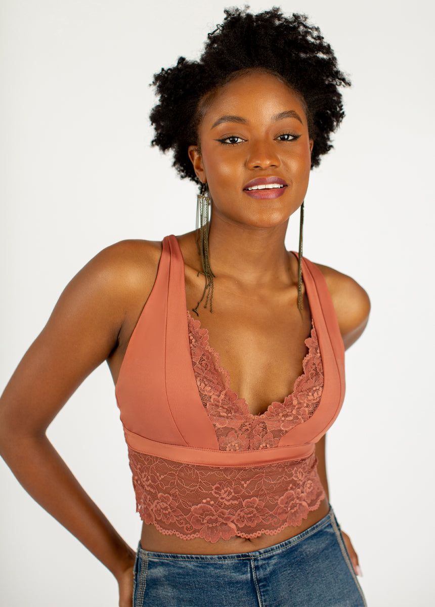 Tiffany Bralette in Cinnamon sold by Joyfolie product image thumbnail 3