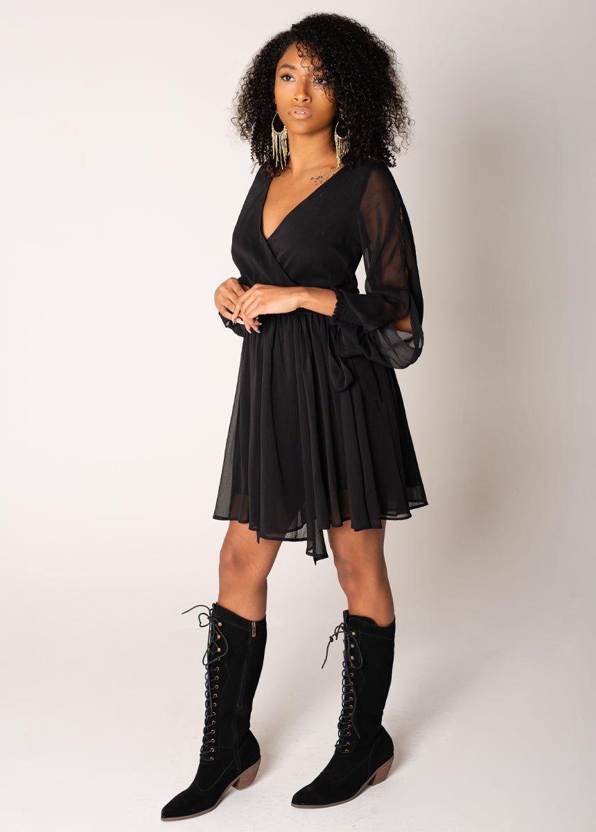 Ani Dress in Black sold by Joyfolie product image thumbnail 2