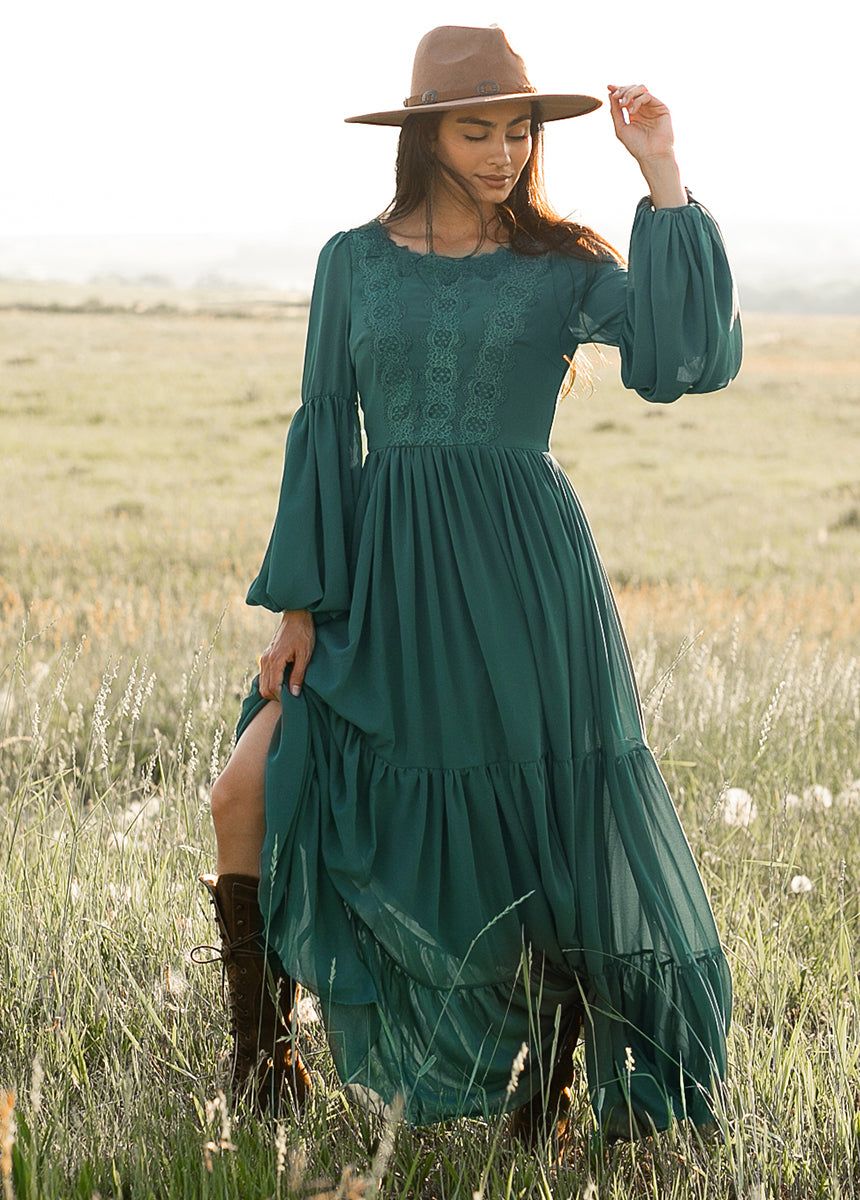 Marjorie Dress in Teal sold by Joyfolie product image thumbnail 2