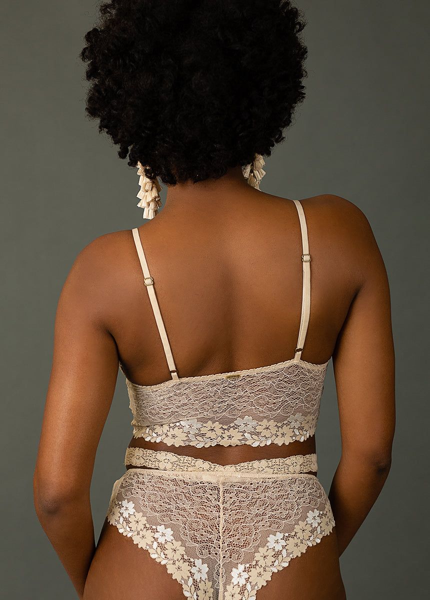 Lyric Bralette in Oat sold by Joyfolie product image thumbnail 5