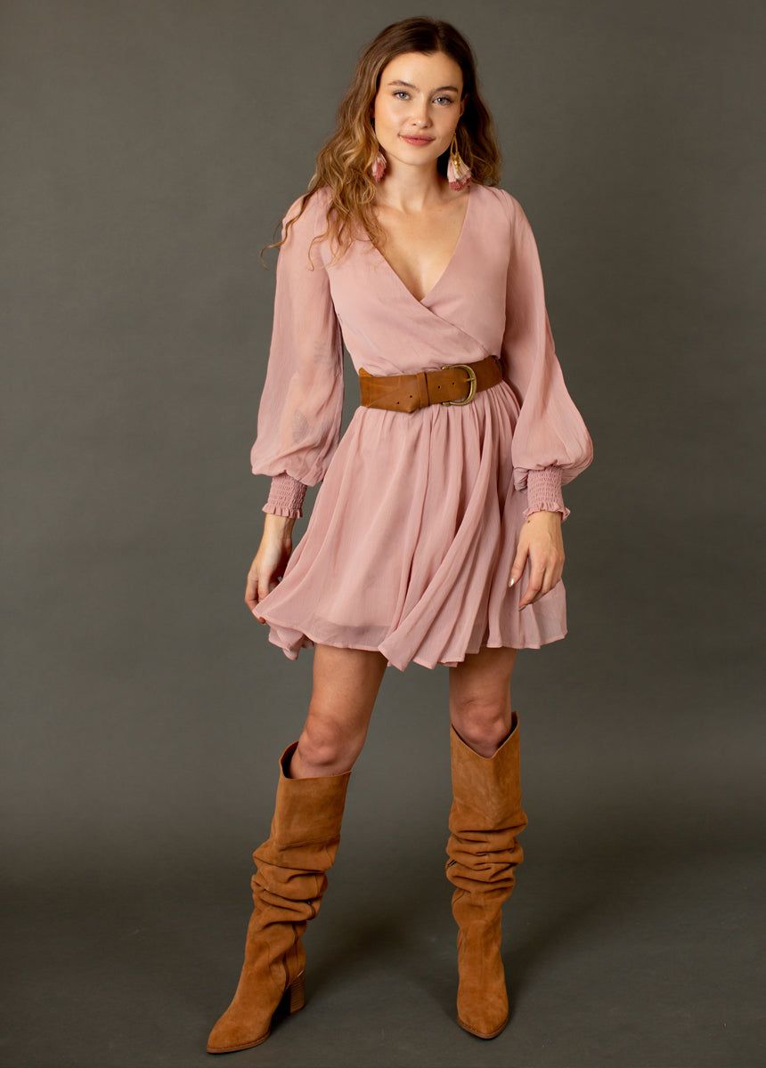 Ani Dress in Nude Pink sold by Joyfolie product image thumbnail 2