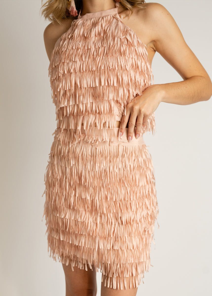 Cleo Top in Blush sold by Joyfolie product image thumbnail 3