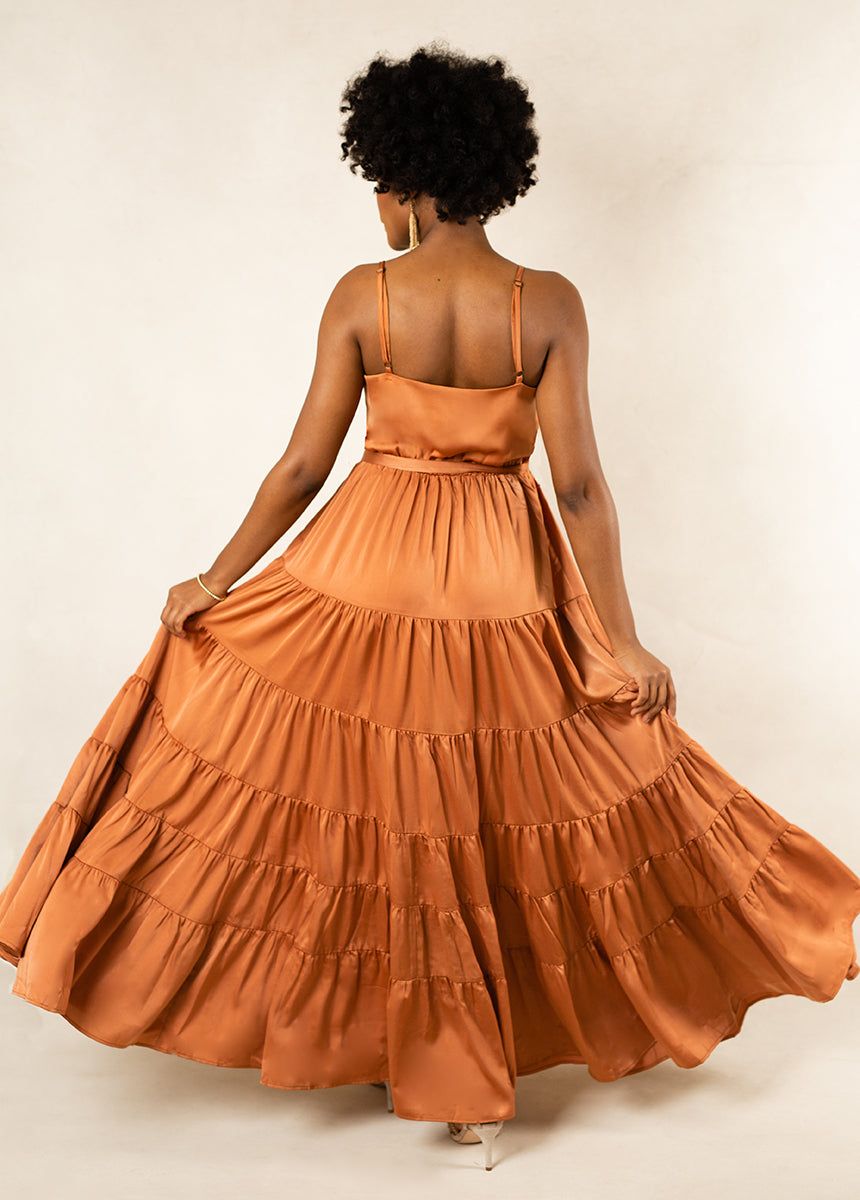 Zayla Bridesmaid Dress in Sienna sold by Joyfolie product image thumbnail 3