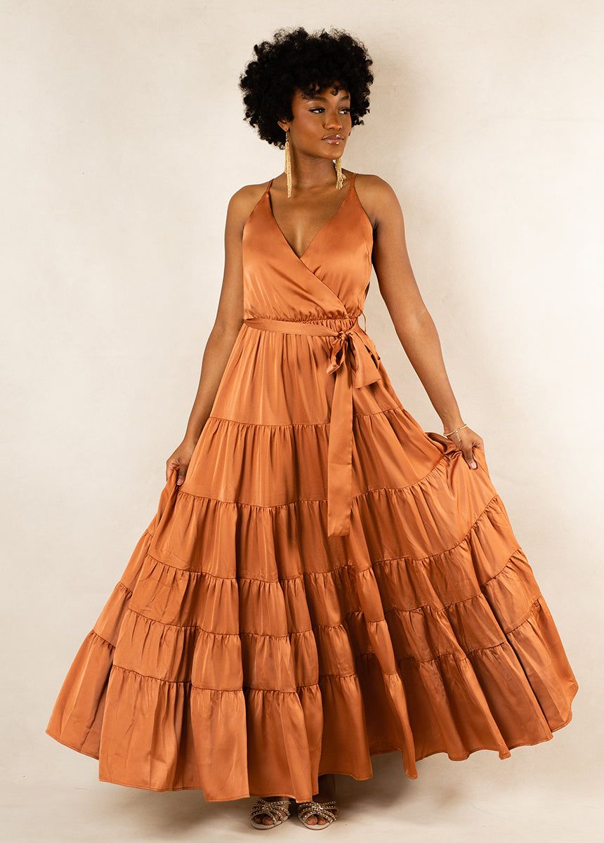 Zayla Bridesmaid Dress in Sienna sold by Joyfolie product image thumbnail 2