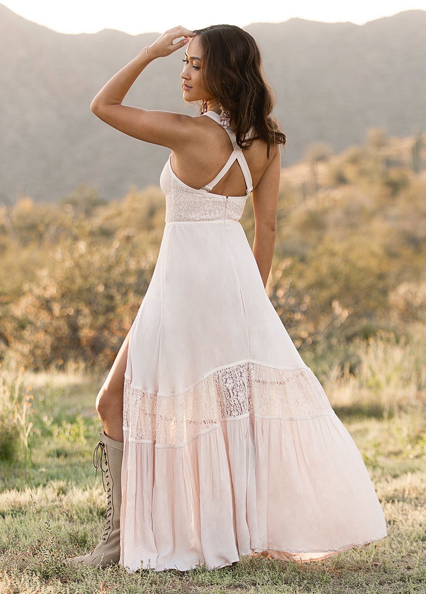 Rinnah Dress in Shell sold by Joyfolie product image thumbnail 2