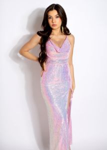 Lila Dress in Mermaid sold by Joyfolie
