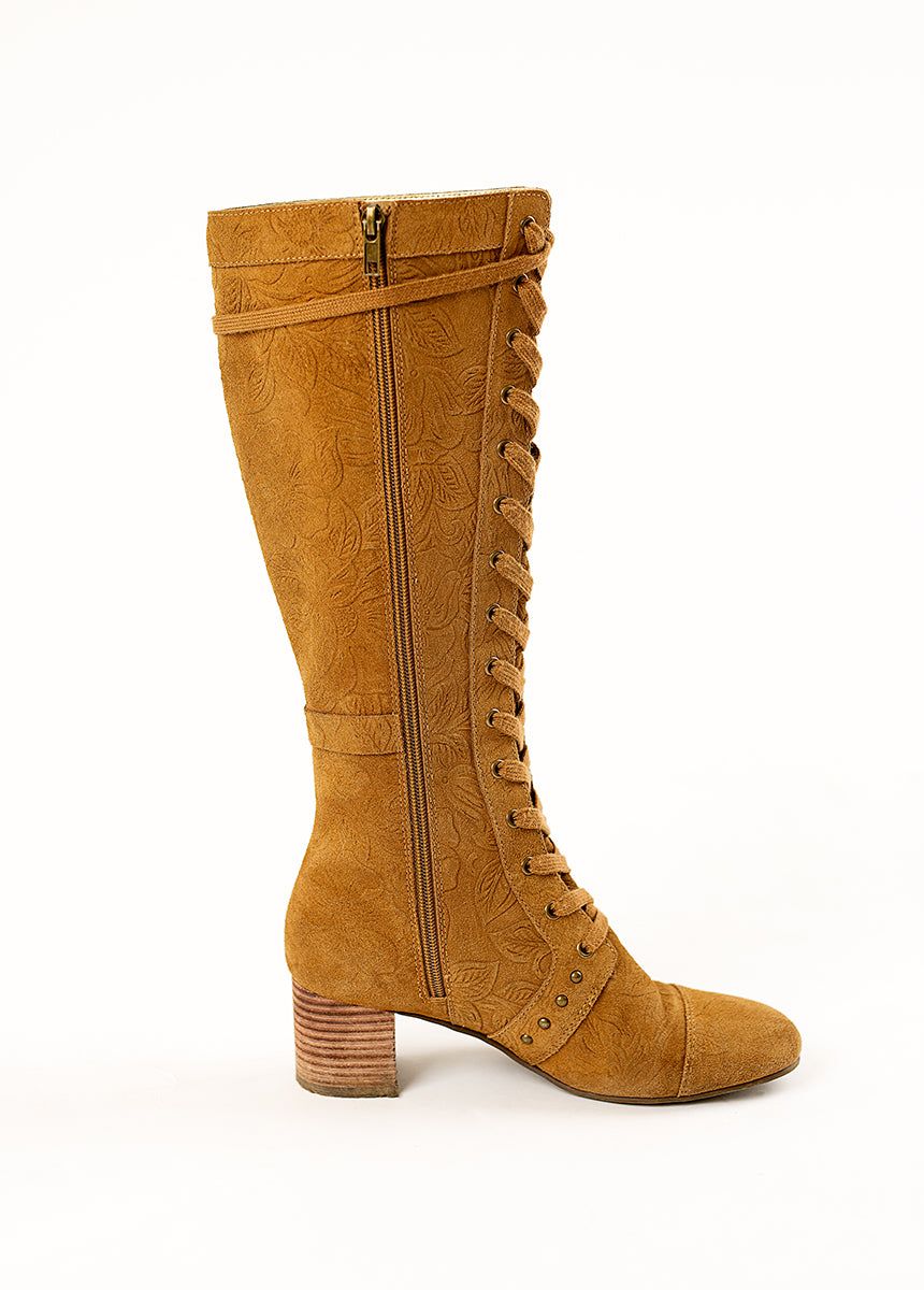 Marita Tall Boot in Pecan sold by Joyfolie product image thumbnail 4
