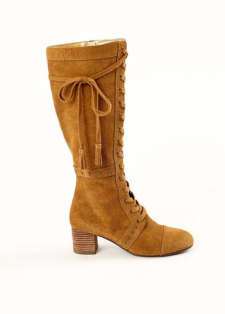 Marita Tall Boot in Pecan sold by Joyfolie product image thumbnail 2