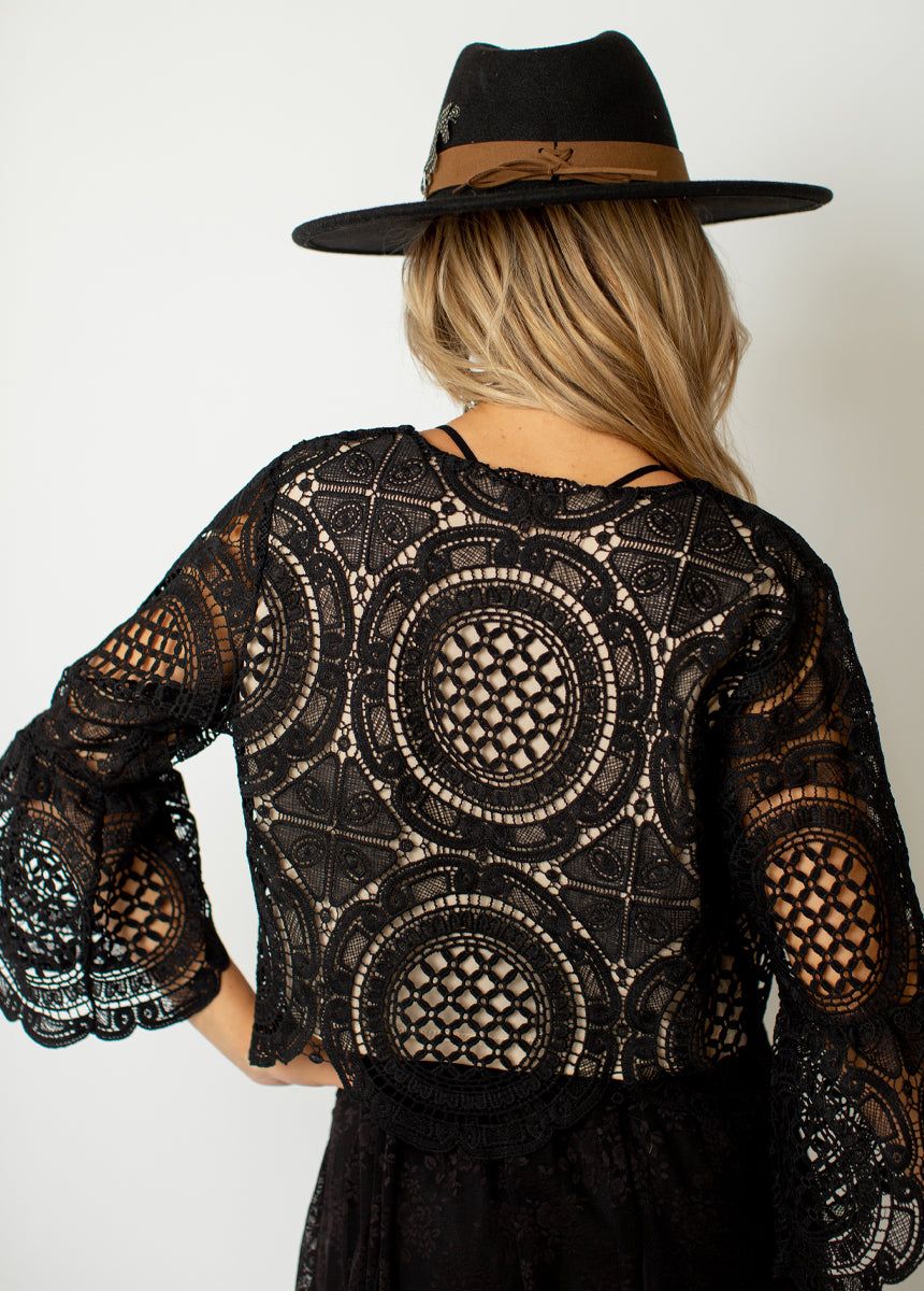 Moira Jacket in Black sold by Joyfolie product image thumbnail 2