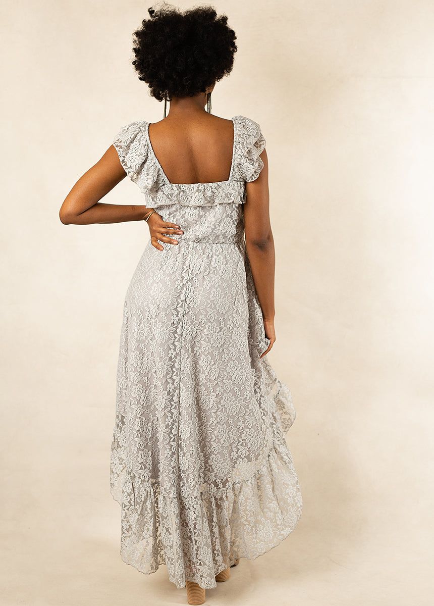 Bette Bridesmaid Dress in Shadow Blue sold by Joyfolie product image thumbnail 2