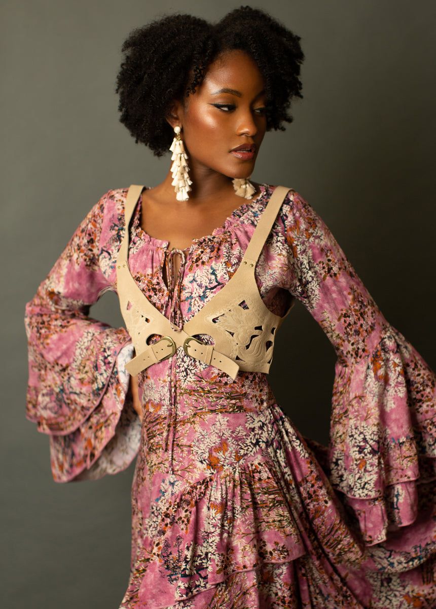 Marlow Harness in Tan sold by Joyfolie