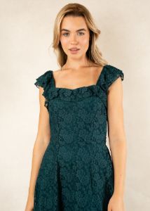 Bette Bridesmaid Dress in Deep Teal sold by Joyfolie