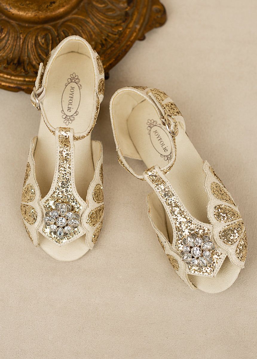 Mari Flat in Gold sold by Joyfolie product image thumbnail 4