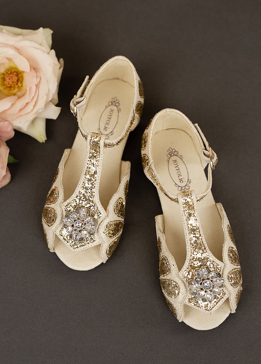 Mari Flat in Gold sold by Joyfolie product image thumbnail 2