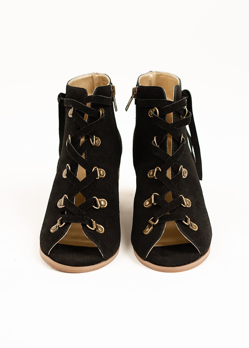 Gemi Boot in Black Suede sold by Joyfolie product image thumbnail 3
