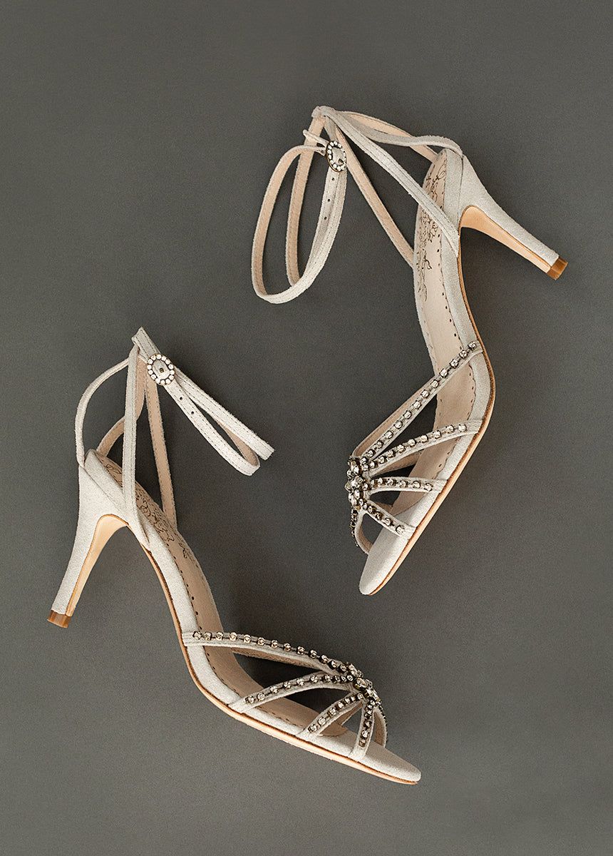 Mahina Leather Heel in Silver sold by Joyfolie product image thumbnail 4