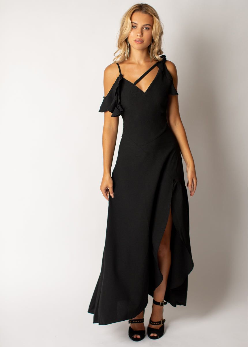 Bianka Dress in Black sold by Joyfolie product image thumbnail 3