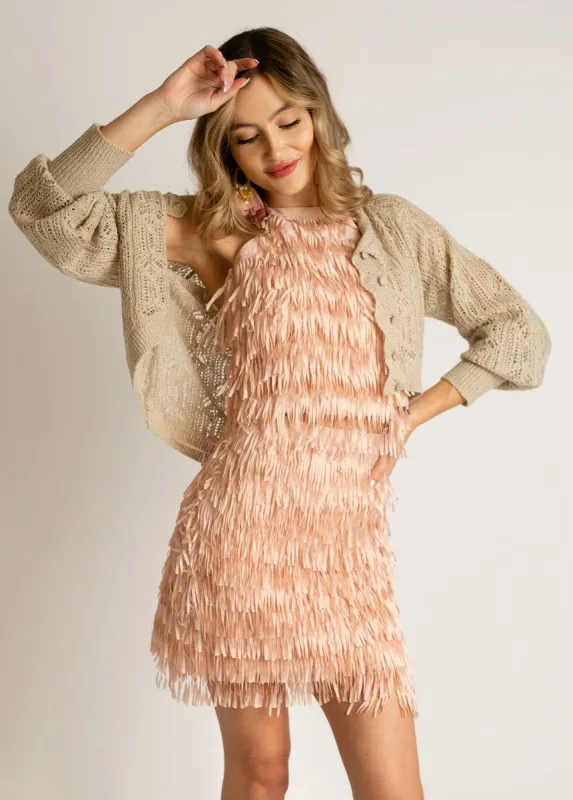 Cleo Top in Blush sold by Joyfolie