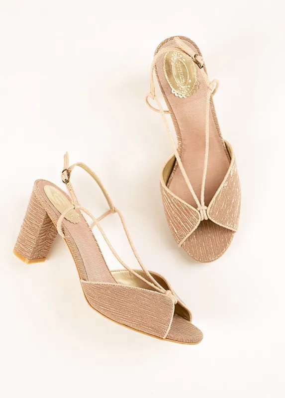 Amore Heel in Rosegold sold by Joyfolie