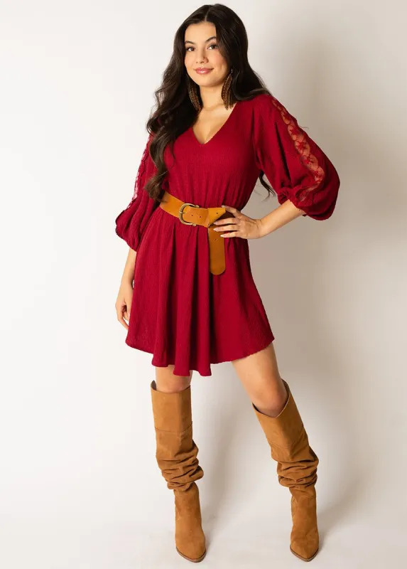 Sarai Dress in Rose Bud sold by Joyfolie