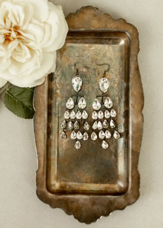 Melina Earring in Brass sold by Joyfolie