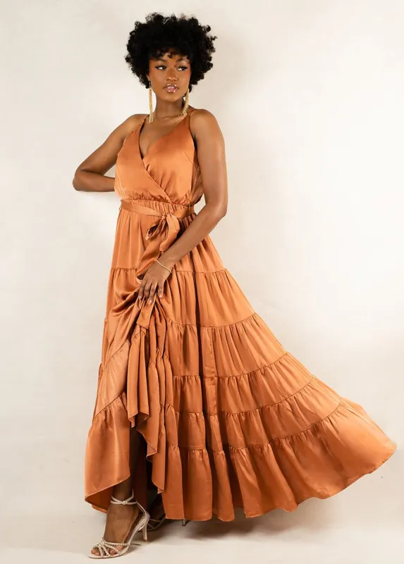 Zayla Bridesmaid Dress in Sienna sold by Joyfolie