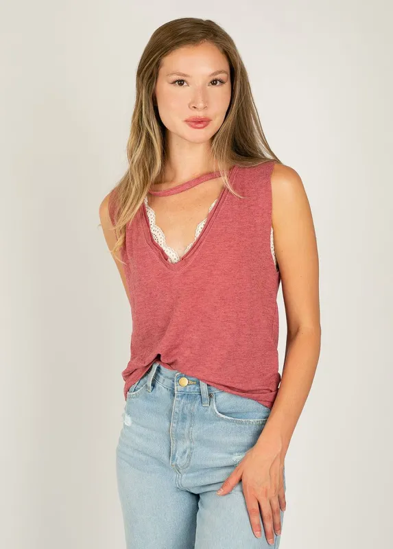 Fenna Top in Raspberry sold by Joyfolie